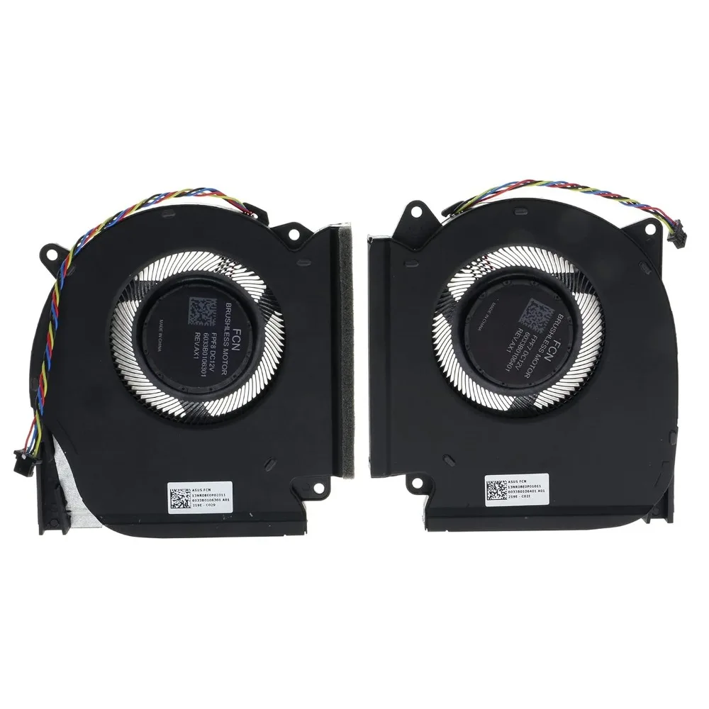 CPU GPU Cooling Fan for Asus ROG Strix Scar 17 G733ZM G733ZS G733ZW G733ZX 15 G533ZM G533ZS G533ZW G533ZX FR88 FPF8 12V