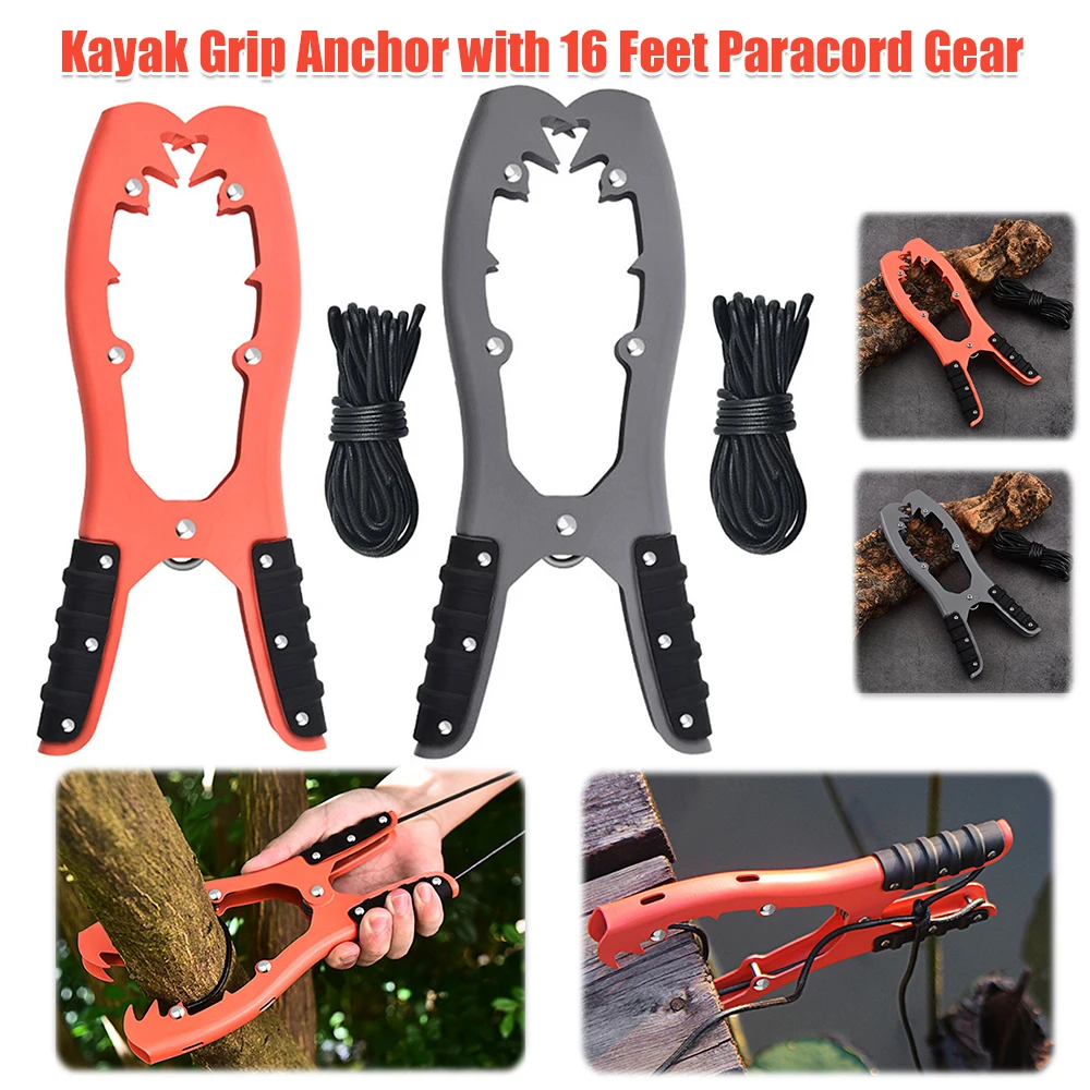 

Захват для якоря с широким зажимом, крепление для каяков, снаряжение для безопасности на воде, держатель для якоря из нержавеющей стали для каяков и сапбордов