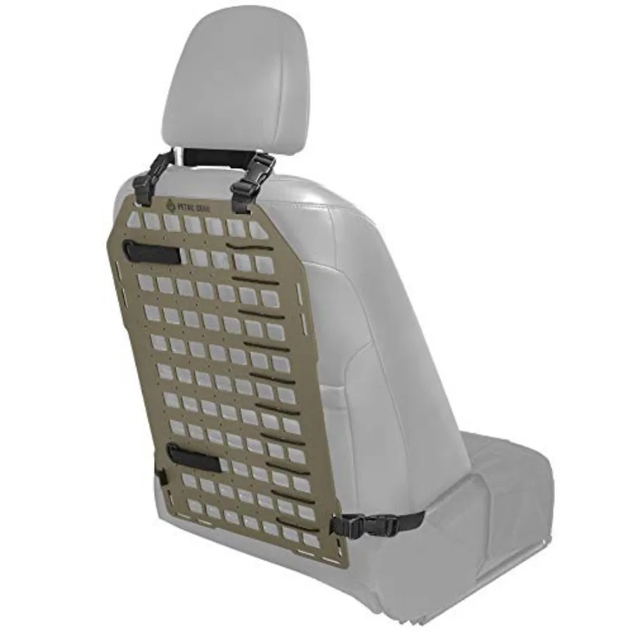 Tactical Car Seat Back Organizer Rigid Molle Panels for Vehicles Truck Mount Rack Panel for Tactical Gear Accessories. …