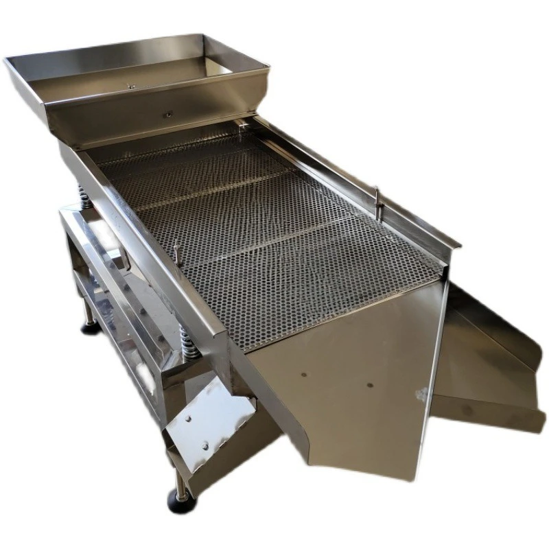 

Screening machine, electric vibrating screen, linear stainless steel vibrating screen