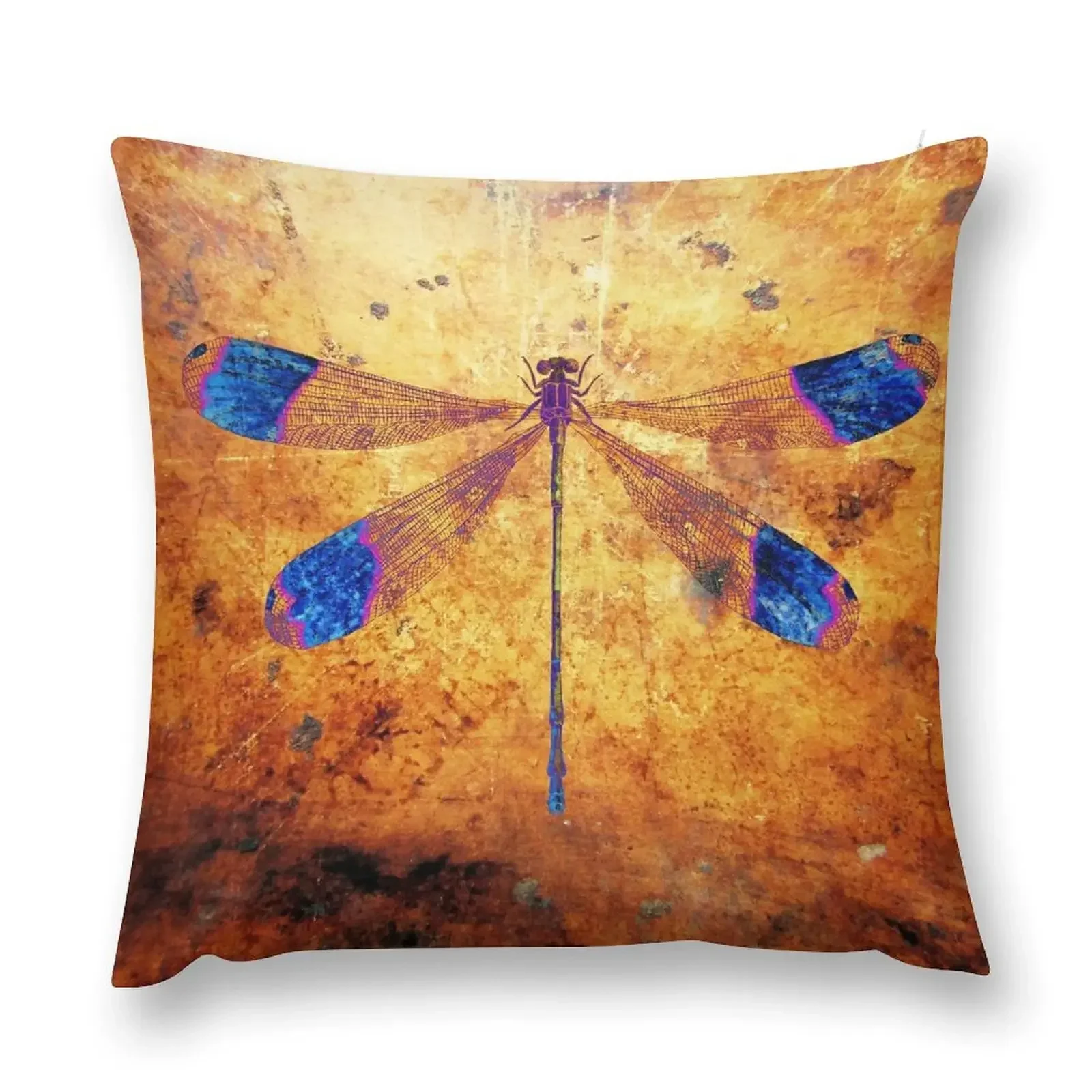 

Dragonfly in Amber Throw Pillow Christmas Covers For Cushions Couch Pillows pillow