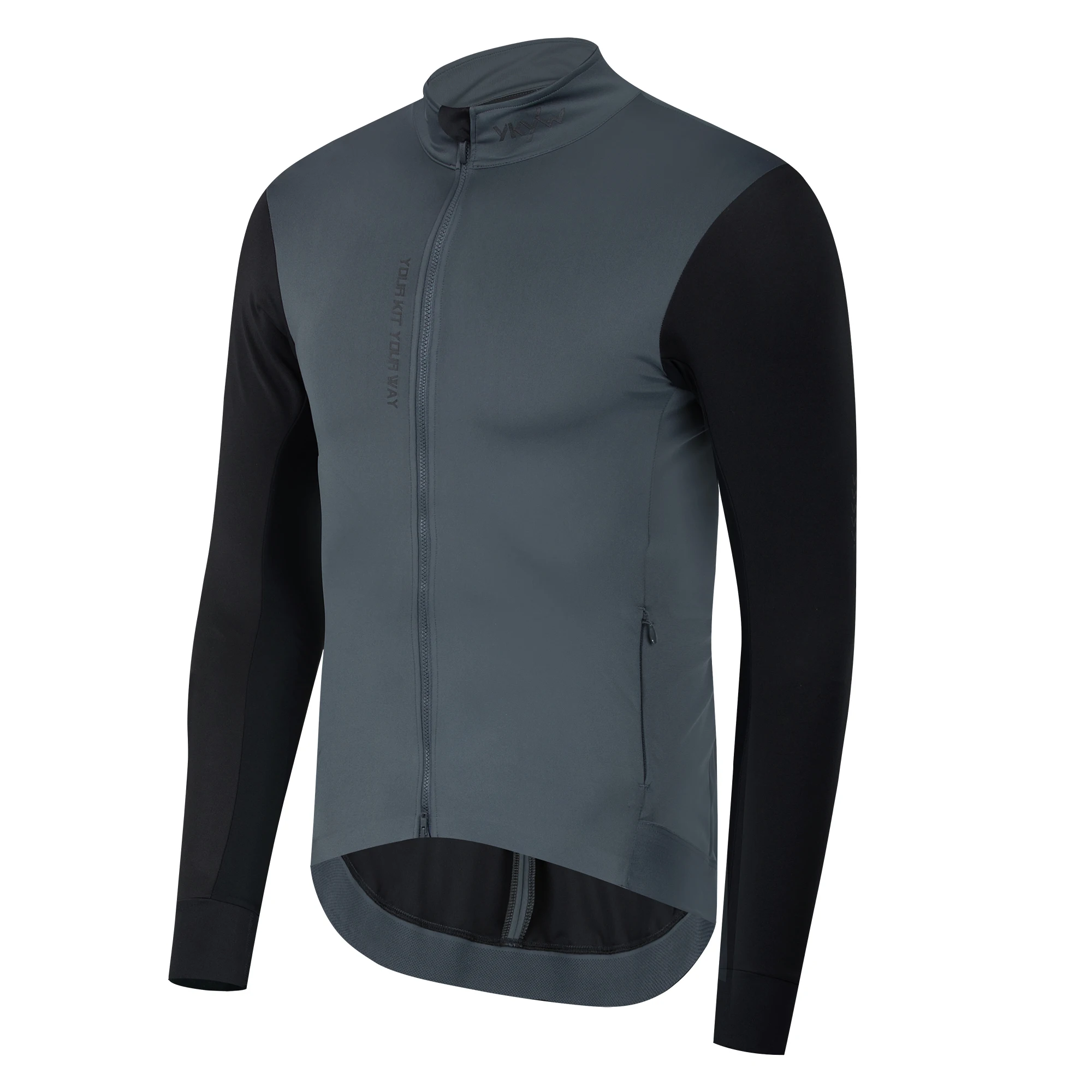 سترة YKYWBIKE للرجال لركوب الدراجات بأكمام طويلة ملابس ركوب الدراجات مقاومة للرياح ومقاومة للماء سترة واقية من الرياح لدراجة الطريق الجبلية جيرسي #2