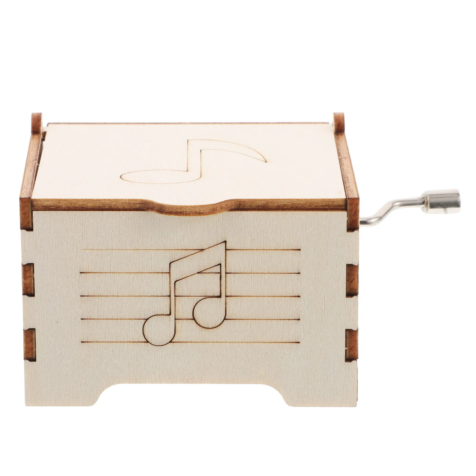 

Creative DIY Music Box Stem Science Experiment Kit Wood Mechanical Craft for Kids Educational Stem Project Musical Box