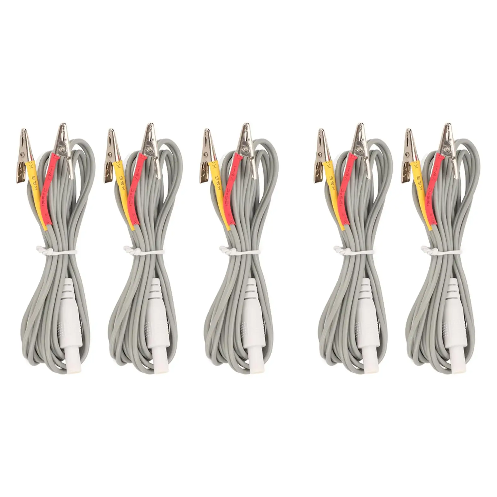 

Зажим для электродного провода, разъем для проводов TENS для массажера, устройство для здоровья тела, поддержка