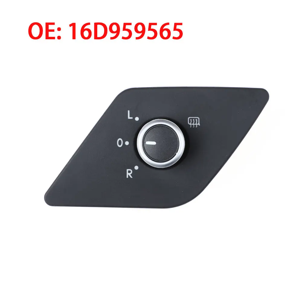 6 Pins Rear View Mirror Switch with Folding 16D959565 16D959565A for VW Volkswagen Jetta MK6 2011-2018 5C7959565E 16D959565B