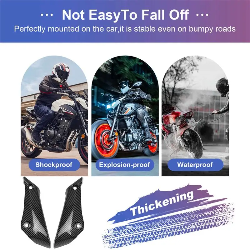 【Price Drop !!】 Motorcycle Side Radiator Cover Tank Guard Fairing For MT03 2021 2022 2023 New High Quality Motorcycle Acc