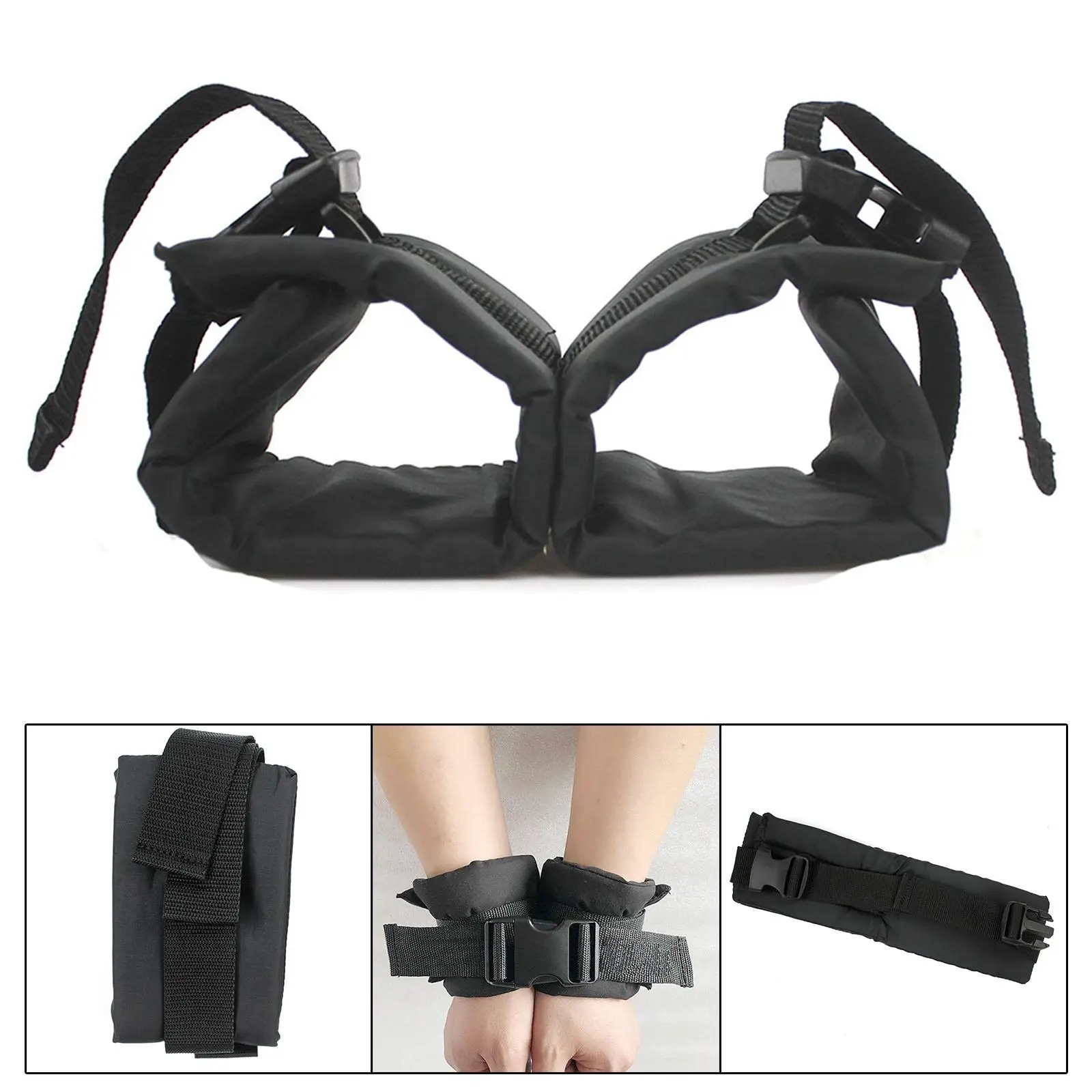 Hand Restraint Strap Limb Holder Comfortable Breathable Fixed Strap for Prevent Self Harm Elderly Adults Wrist Arm Ankle