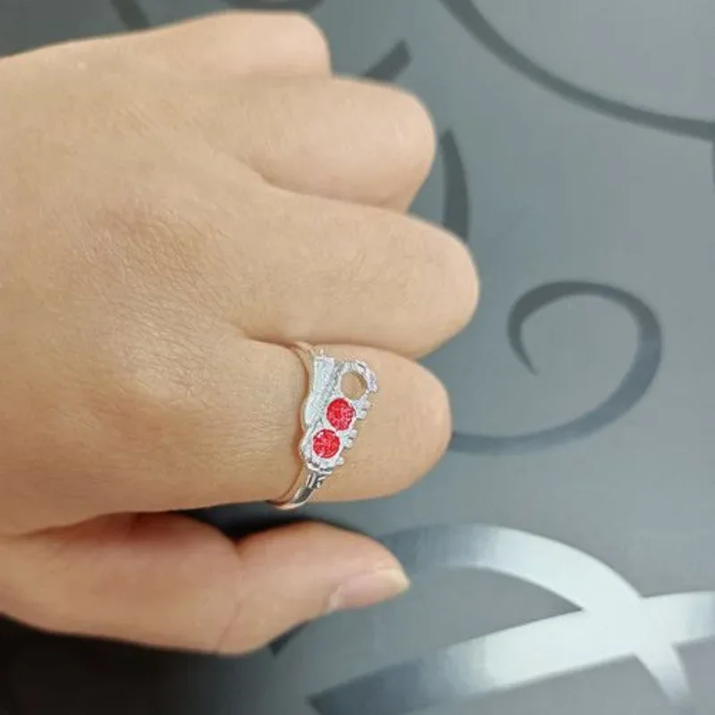Masked Rider OOO TAJADOL Set Ring Woman Kamen Rider Design Fashion Rings Man Anime Accesorios Cosplay Zinc Alloy Unisex Jewelry