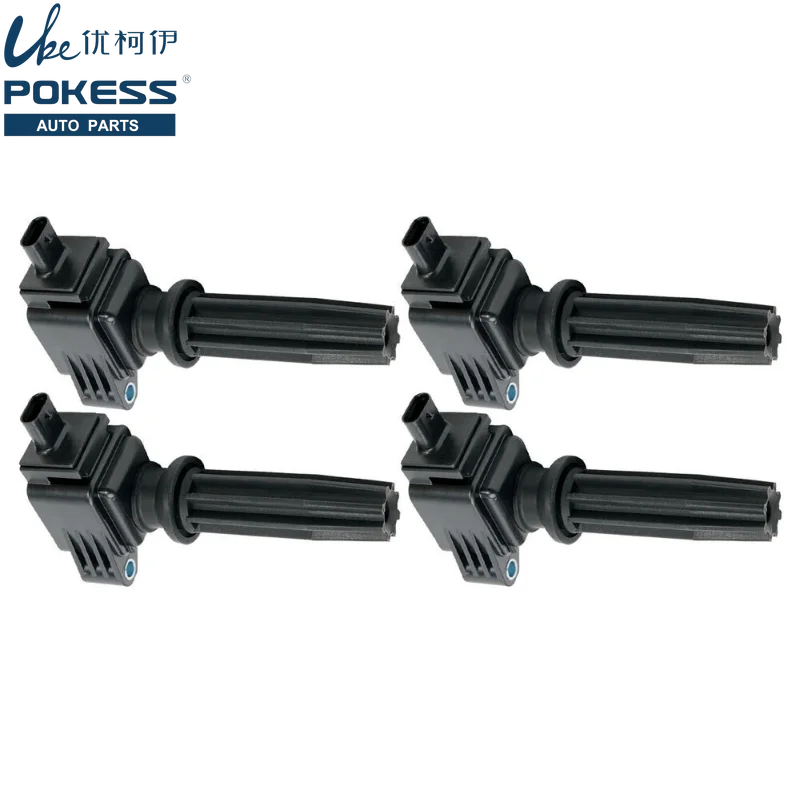 

4 шт. катушка зажигания двигателя автомобиля для Ford Edge Focus Lincoln MKZ Taurus Mondeo Explorer 2.3T EcoSport 17 DJ5E12A366AA DJ5E12A366AB