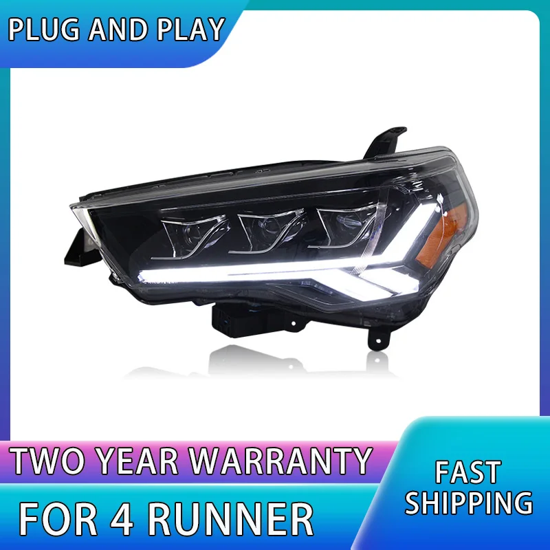 For Toyota 4Runner 2014 - 2020 4Runner Led Headlights Assembly Full LED Front Lights Car Lights