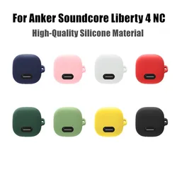 Earphone Case For Anker Soundcore Liberty 4 NC Bluetooth Earphone Protective Silicone Charging Soft Cover For Liberty 4 NC Cases