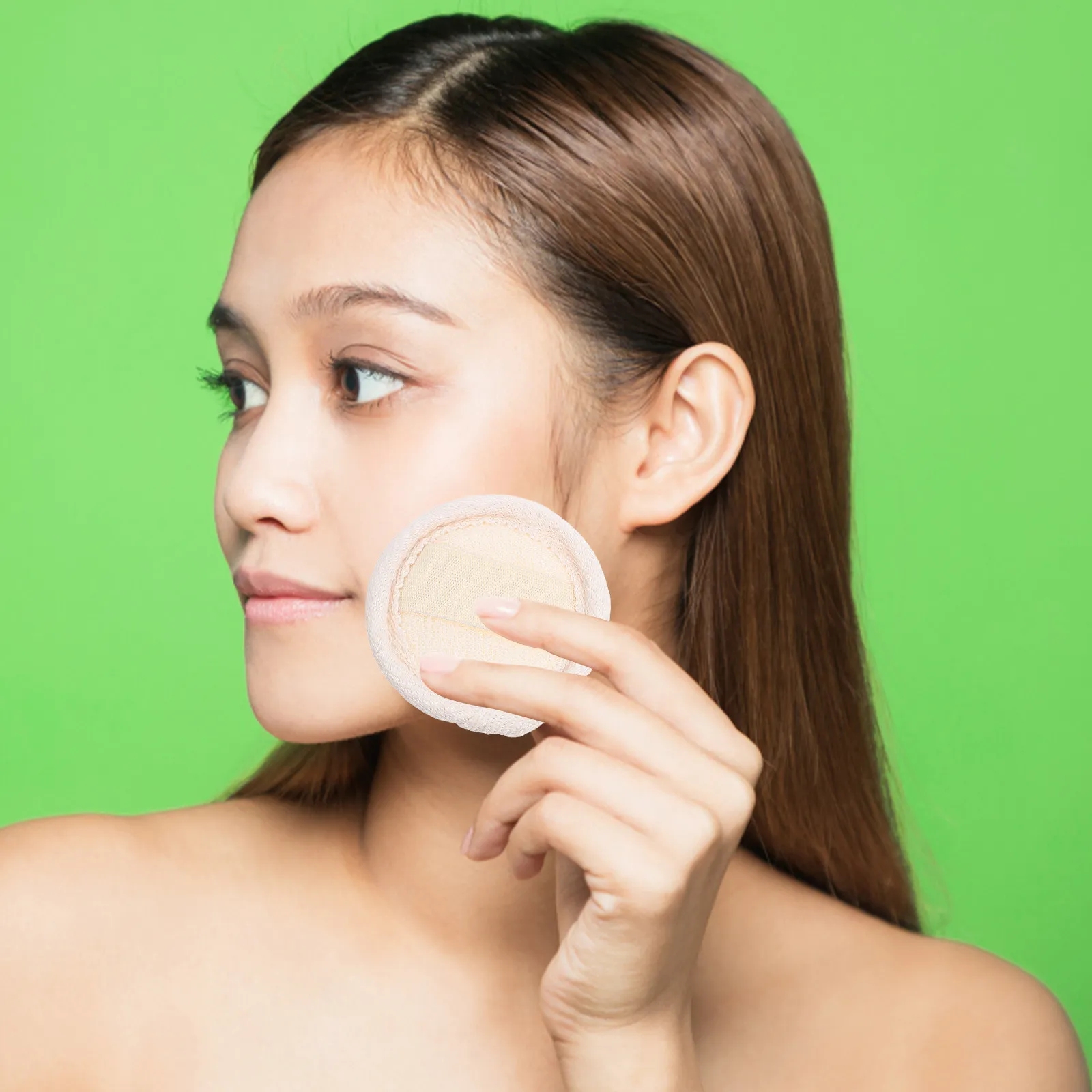 4 Piezas de Esponjas Faciales de Lufa, Exfoliantes para la Cara, Removedores de Maquillaje, Accesorios Suaves para el Cuidado de la Piel, Esponja Exfoliante Facial de Lufa