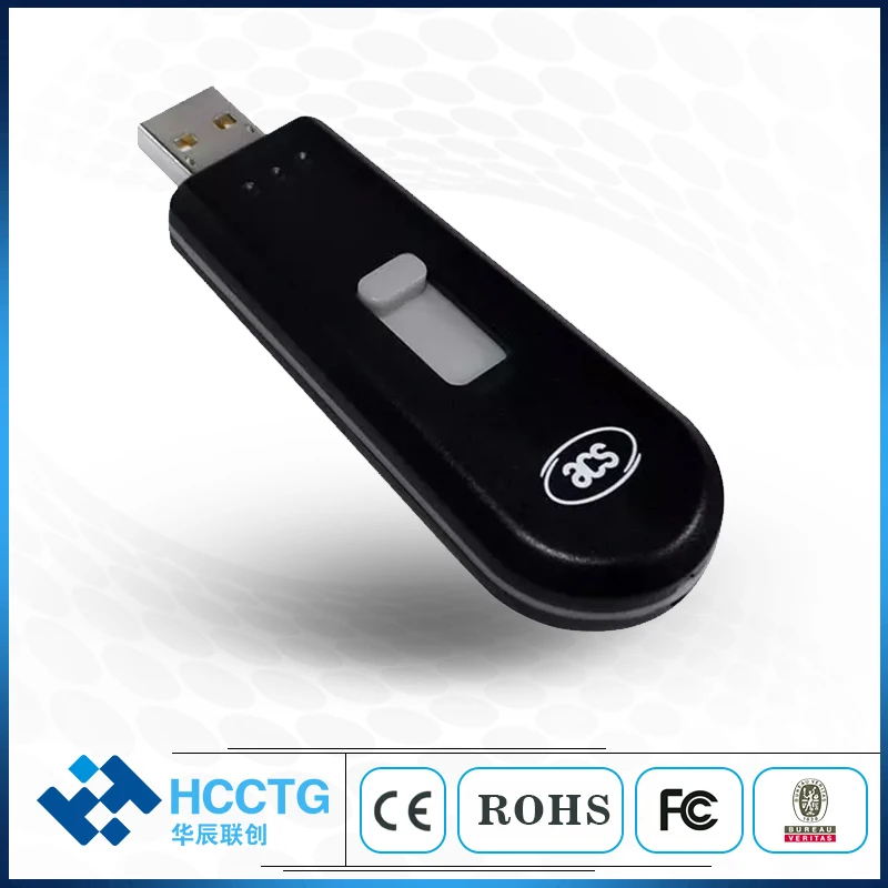 Pembaca NFC Token USB II Pembaca Tanpa Kontak Sesuai CCID untuk Verifikasi Identitas, Program Loyalitas, Perbankan Online ACR1251T