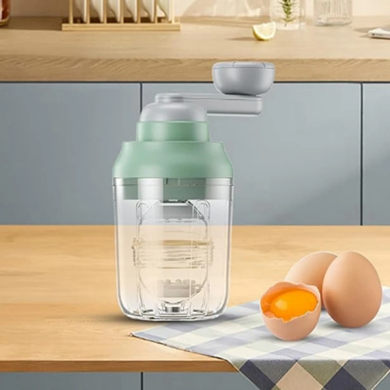 ABRW-Shaker per uova manuali, Spinner per uova per uova sode, Frullatore per uova, Gadget da cucina Spinner per uova