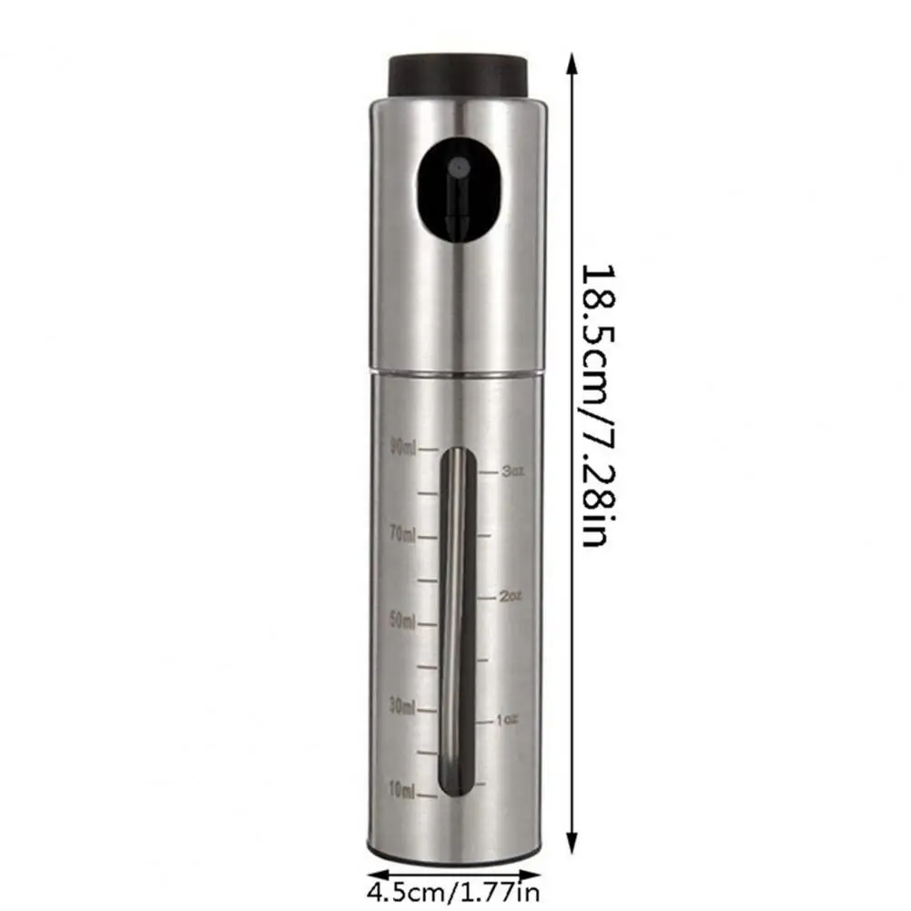 BBQ Baking Olive Oil Spray Bottle 304 Stainless Steel Oil Spray Bottle Vinegar Spray Bottles BQ Sprayer Seasoning Bottle Kitche