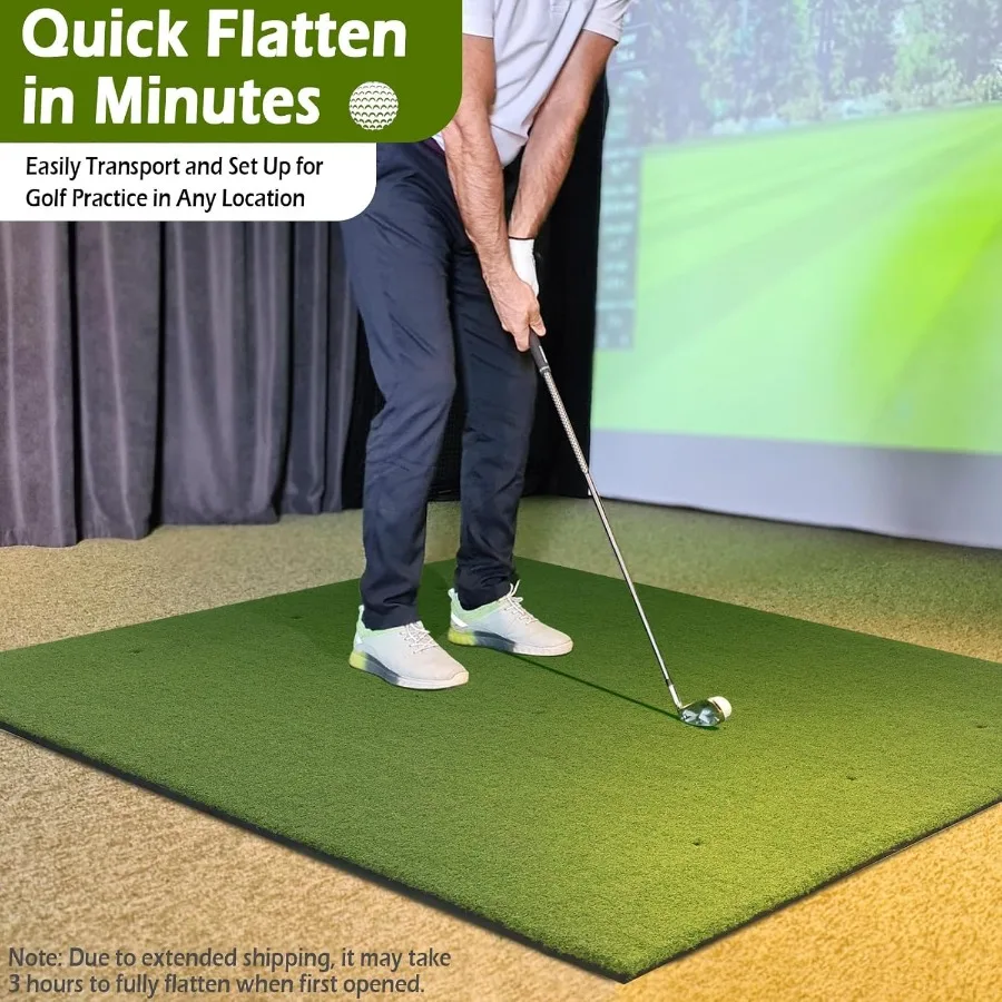 حصيرة الجولف 31 مللي متر 5x4ft 5x5ft عالية المرونة الاصطناعي العشب حصيرة لممارسة داخلي في الهواء الطلق مثالية لتقطيع محاكاة المرآب