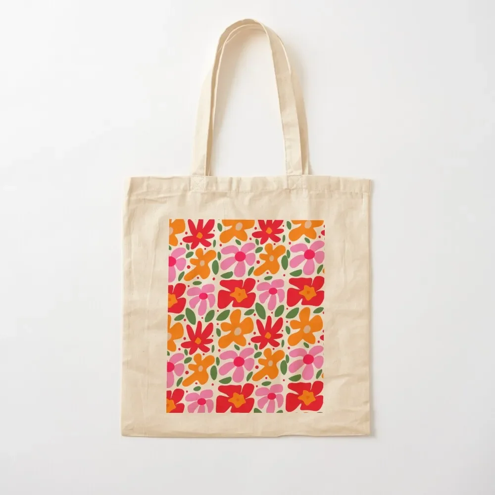 Flower pattern print! Tote Bag foldable reusable bag Large bags for women tote bag screen Eco