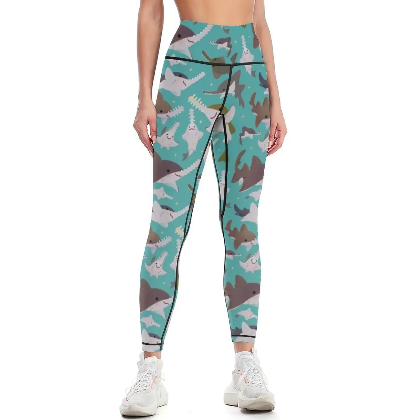 

Sawfish Leggings harem pants Fitness's gym clothes gym clothing sporty woman gym Womens Leggings