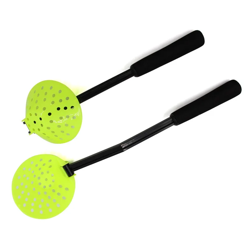 WEIHE 1PC Foldable Ice Spoon for Ice Fishing 36cm/40g Versatile Outdoor Tool