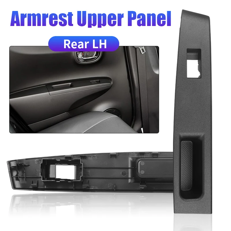 لتويوتا فيتز 2010 2011 2012 2013 2014 74231-52630-C0 74232-52570-C0 RHD نافذة رفع التحكم التبديل غطاء لوحة الإطار #6