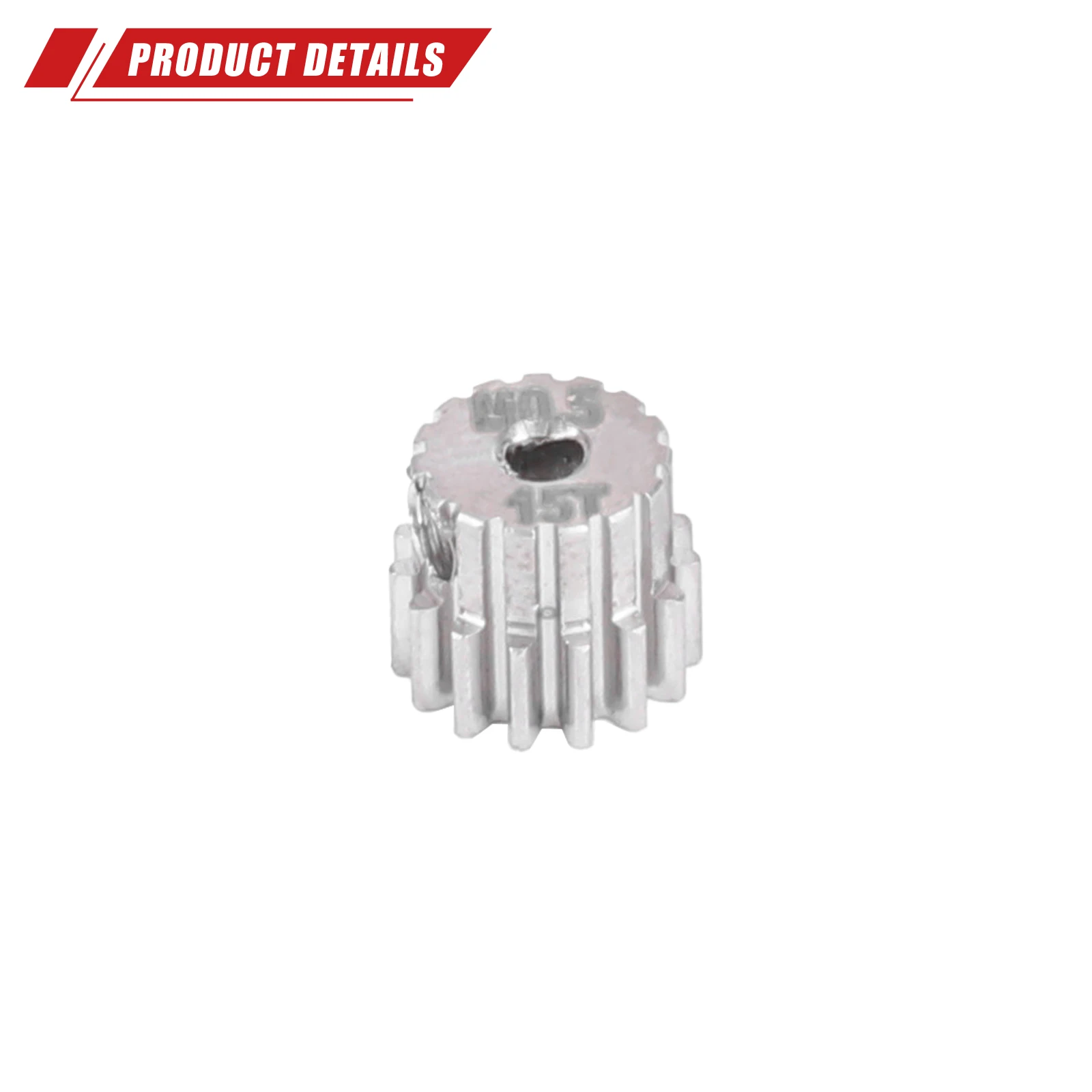 RCAWD LOS01026 15T Tandwiel Voor Losi 1/18 Mini LMT LOS01026T1 LOS01026T2 LOS01026T3 T4 0.5M 2mm As Tandwiel Upgrades