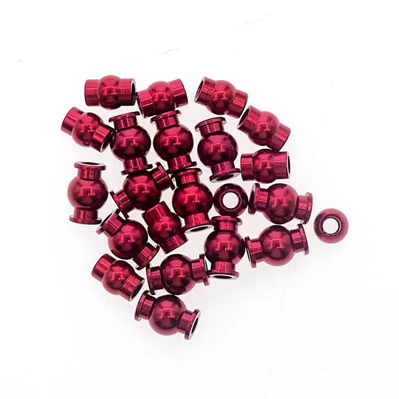 Eco-friendly-completo 132 pçs liga de alumínio pivô bola cabeça conjunto para arrma 1/10 4x4 granito grande rock senton typhon atualizar peças