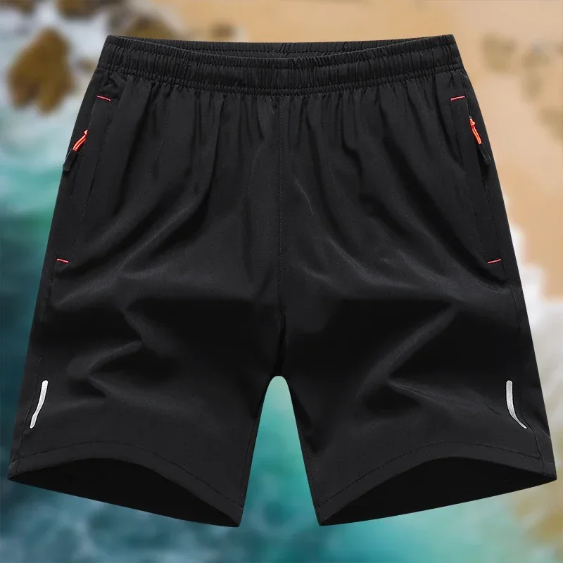 2024 New Quick Dry Sports Shorts Men Comfortable Elastic Waist Clothing Male Breathable Short Trousers