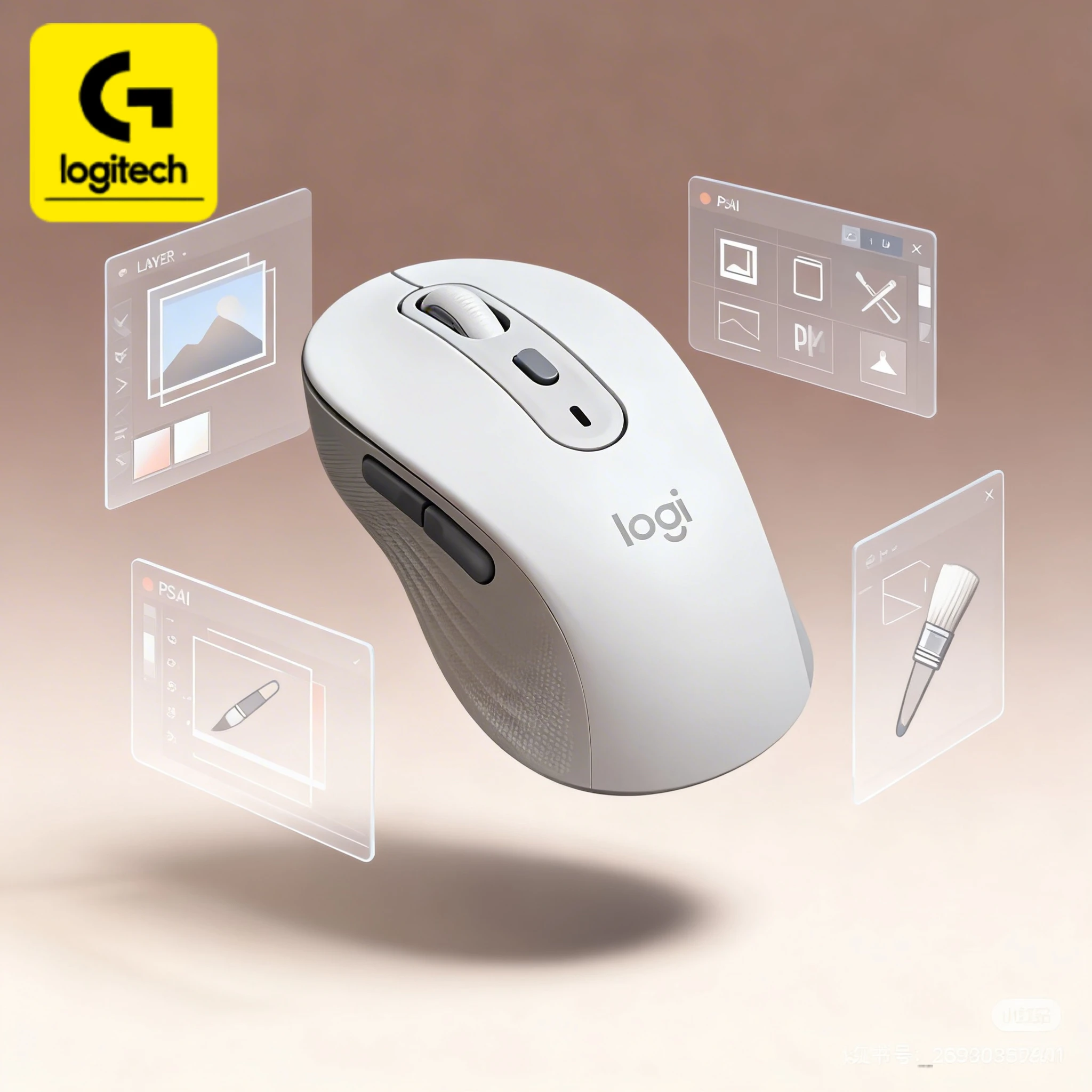 

Logitech M750/M650L Bluetooth dual-mode mouse, silent clicking, ergonomic design suitable for various office scenarios.