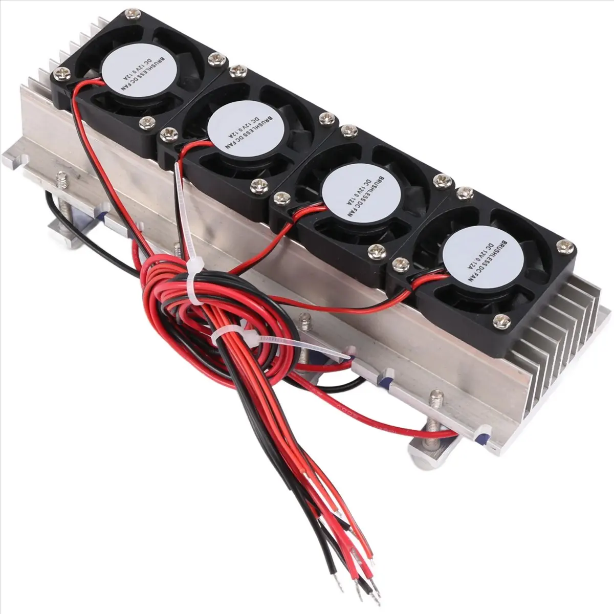 6Pack X(Thermoelectric Peltier Refrigeration Cooler 288W DC12V Semiconductor Air Conditioner Cooling System DIY Kit