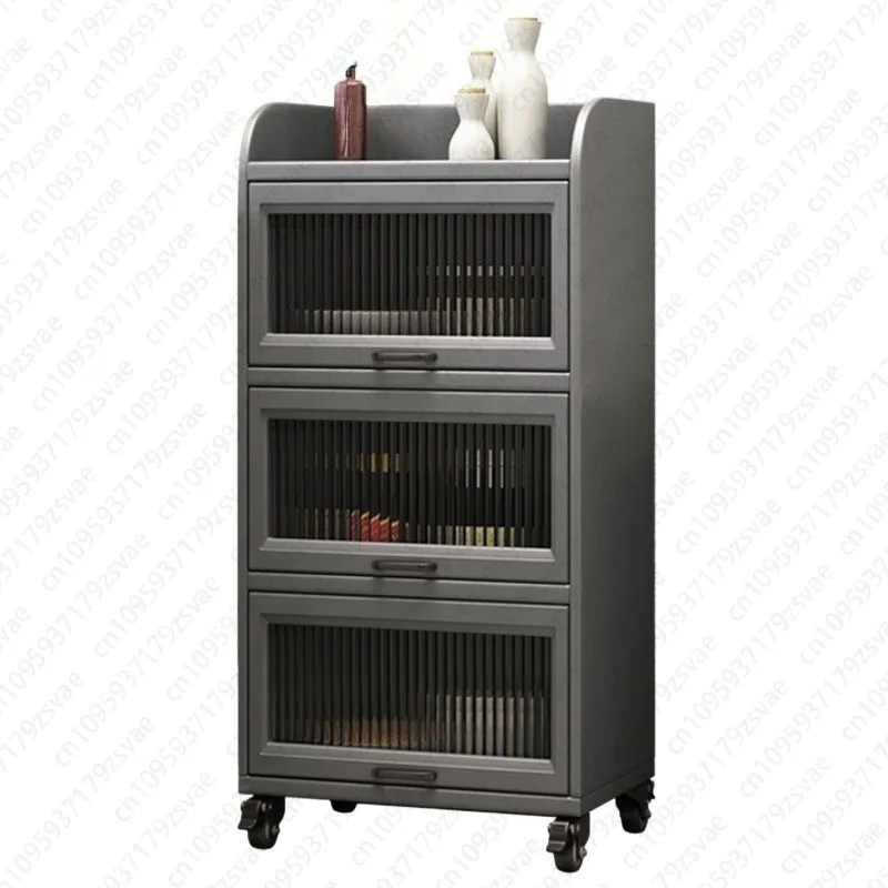 crevice cabinet narrow side cabinet refrigerator outer bathroom kitchen bathroom storage locker floor crevice rack