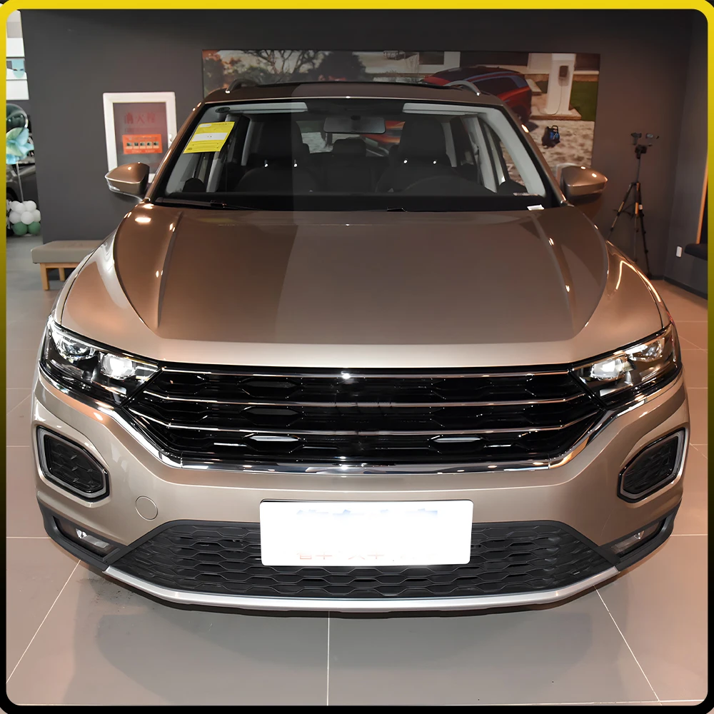 For VW T-ROC 2018-2020 LED Auto Low To Hight Upgrade Headlights Assembly Projector Lens Car Tool Accessories Plug and Play