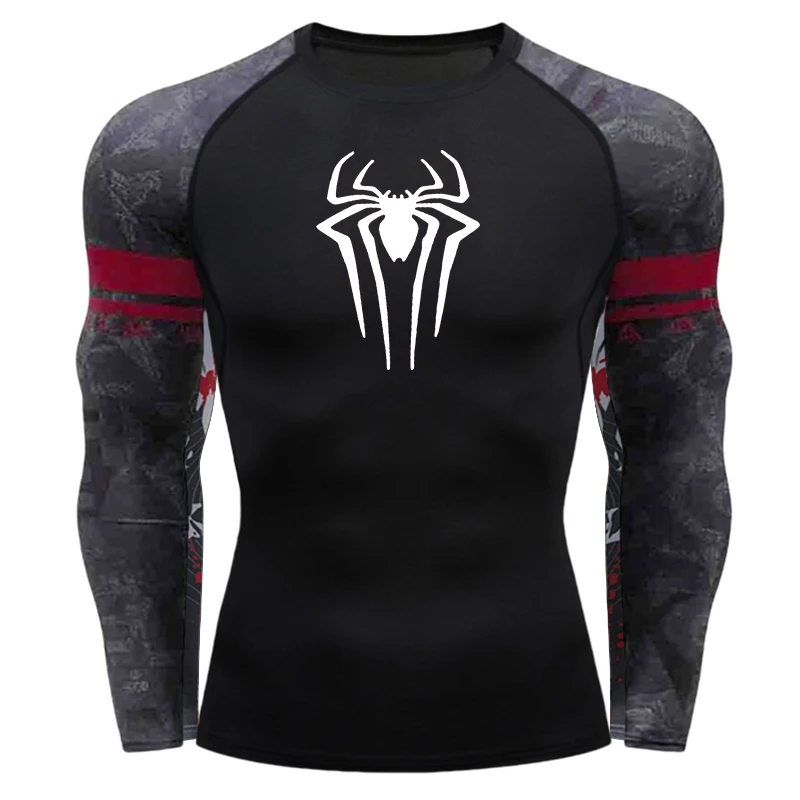 

Gym Compression Dry Fit Men's Long Sleeves Fitness T-shirt Spring And Autumn Outdoor Sports Running Tees Sportswear Tops T-shirt