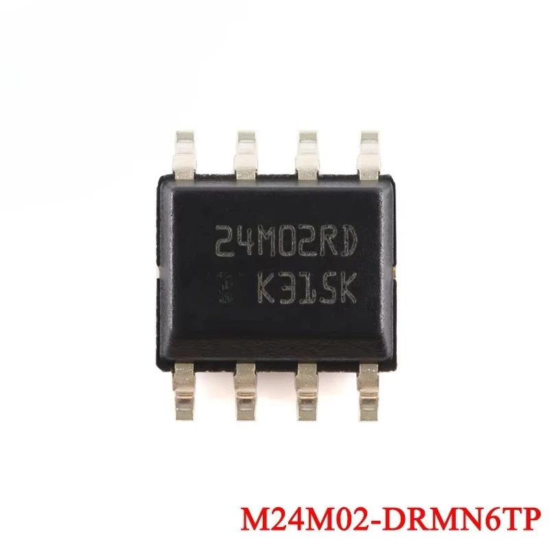 2PCS/lot M24M01 M24M02 M24C64 M24M02-DRMN6TP M24M01-RMN6TP M24C64-RMN6TP SOP-8 2Mbit 1Mbit Serial I2C IIC Bus EEPROM Chip IC