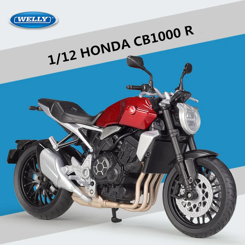 CB1000R 1/12 模型 WELLY 1:12 HONDA CB1000R Alloy Racing Motorcycle Model Diecast