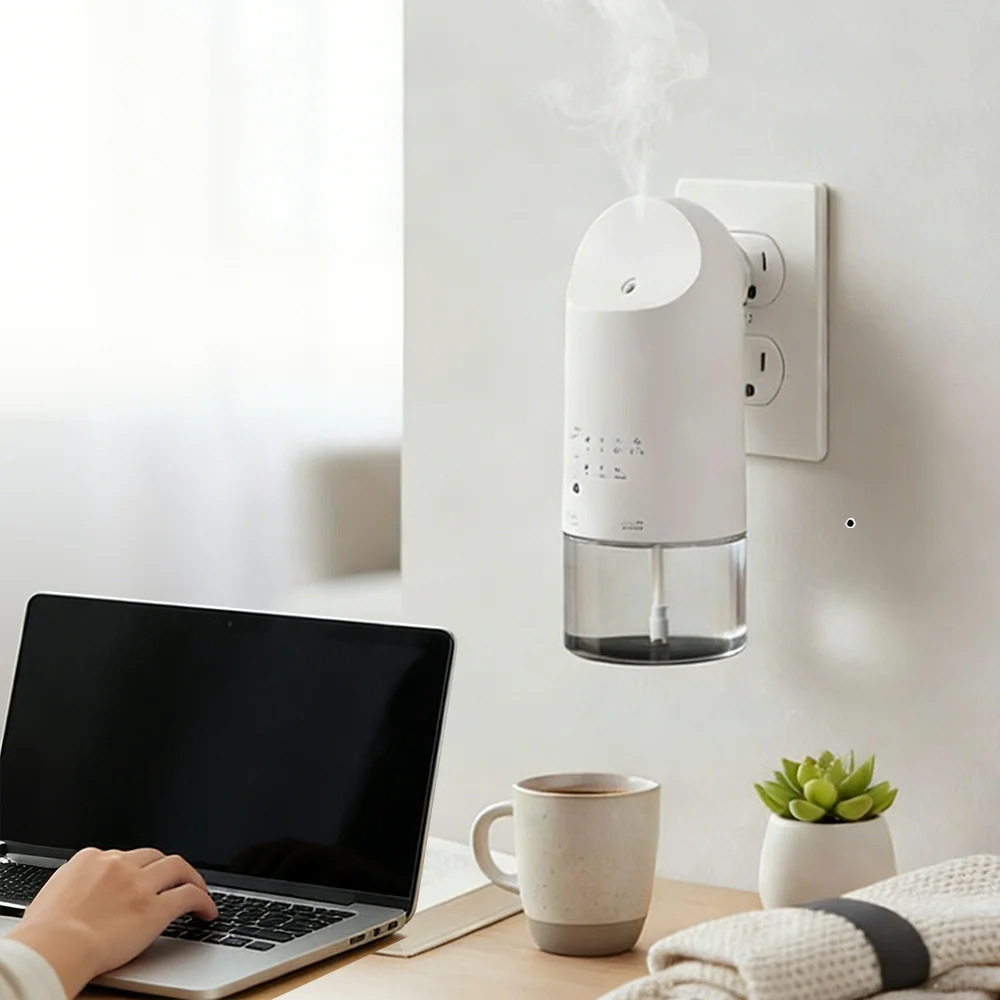 Plug in Waterless Aroma Diffuser Hotel Frangrance Diffuser And Essential Oils Atomizing Efficienc Home Air Freshener