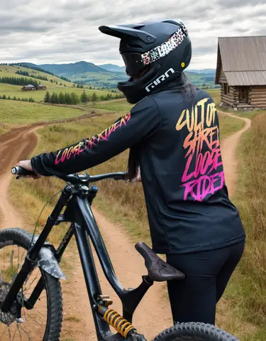 Loose rider jersey MTB mountain bike shirt DH motocross downhill jersey cyclists shirt BMX enduro sports shirt