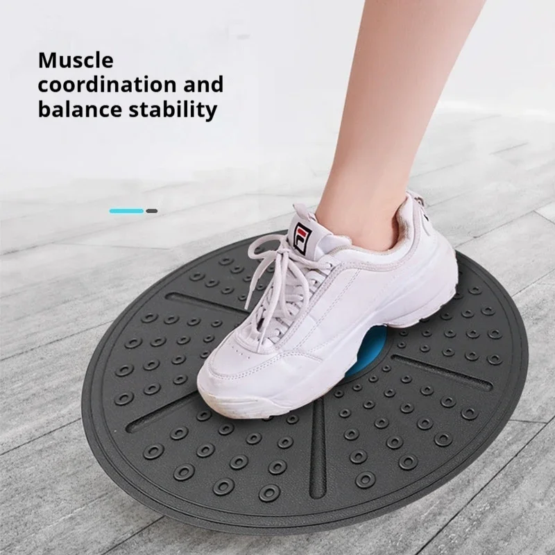 Round Yoga Balance Board Exercise Home Gym Pedal Training Child Adult Twisting Disc Fitness Equipment Rehabilitation Body Board