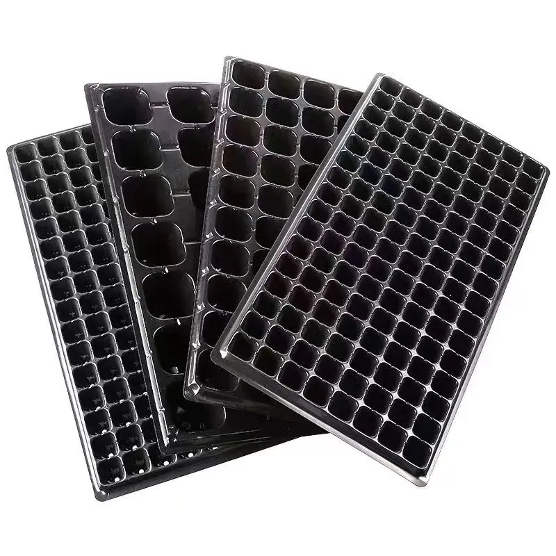 5/10 Pcs 105 Cell Seedling Trays Gardening Germination Plastic Tray Nursery Pots Mini Propagator Plant Grow Plug Tray