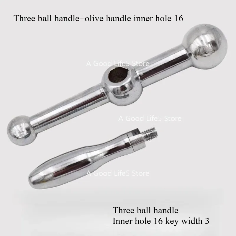 

Apply To Turret Milling Machine D26 Three Ball , Table Left and Right Handle, Lift Feed Crank Olive Handle Accessories