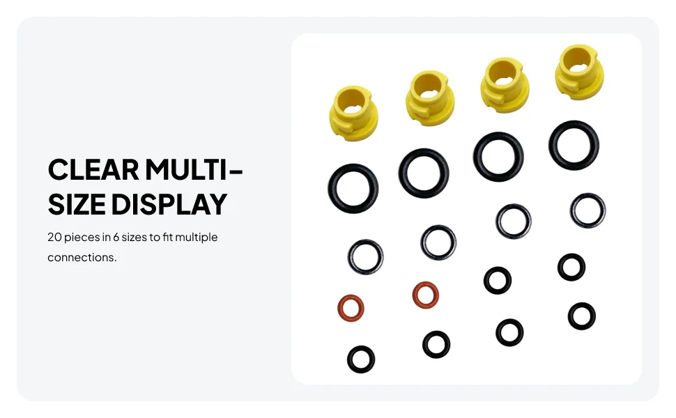O- Seal Spare Replacement O- Replacement Rubber K24 K5K6K7 Release Seal for High Pressure Washer