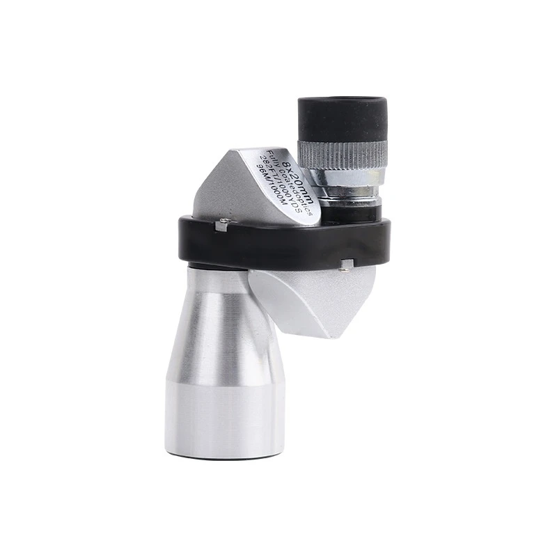 Mini Optical Telescope Corner Single Tube Telescope 8X20 Outdoor High-Definition and High Magnification 8 times