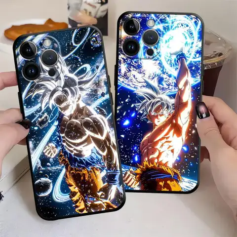 Funda Phone Cover Case for iPhone 7 8 11 17 16 Pro Max 12 13 Mini X XS XR 15 Plus 14 17Air SE Dragon Ball Z Universe Goku