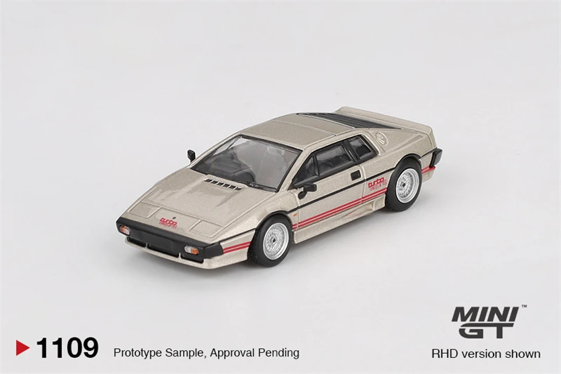 

[Предпродажа] MINI GT 1:64 Esprit Turbo Metallic Silver 1109, литая под давлением модель автомобиля