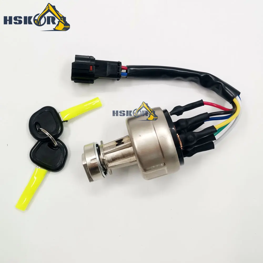 Starter Switch 21N4-10401 Heavy-Duty Equipment Parts for Hyundai R140LC-7 R160LC-3 R210LC-7 R290LC-7