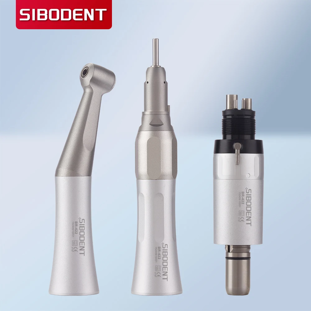 

FX E-Type Connect Contra Angle Низкоскоростной воздушный наконечник Внешний распылитель воды Задняя крышка Кнопочный металлический корпус Стоматологические инструменты