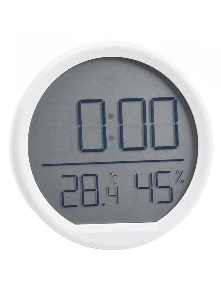 Wide Viewing Angle Indoor Home Electronic Alarm Clock Temperature Display Time Display Fahrenheit F Celsius C Switch