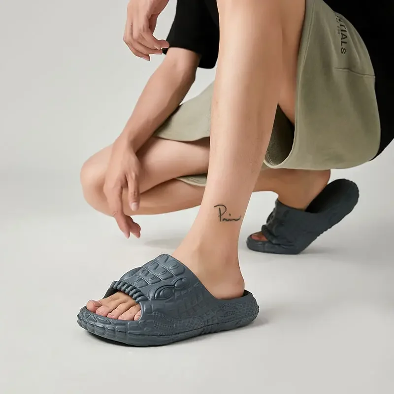 

Сандалии Sabot на мягкой платформе, мужская обувь, тапочки для мужчин, дизайнерские роскошные модные стильные туфли 2024, Эва, оригинальные тенденции Mascullino, повседневные