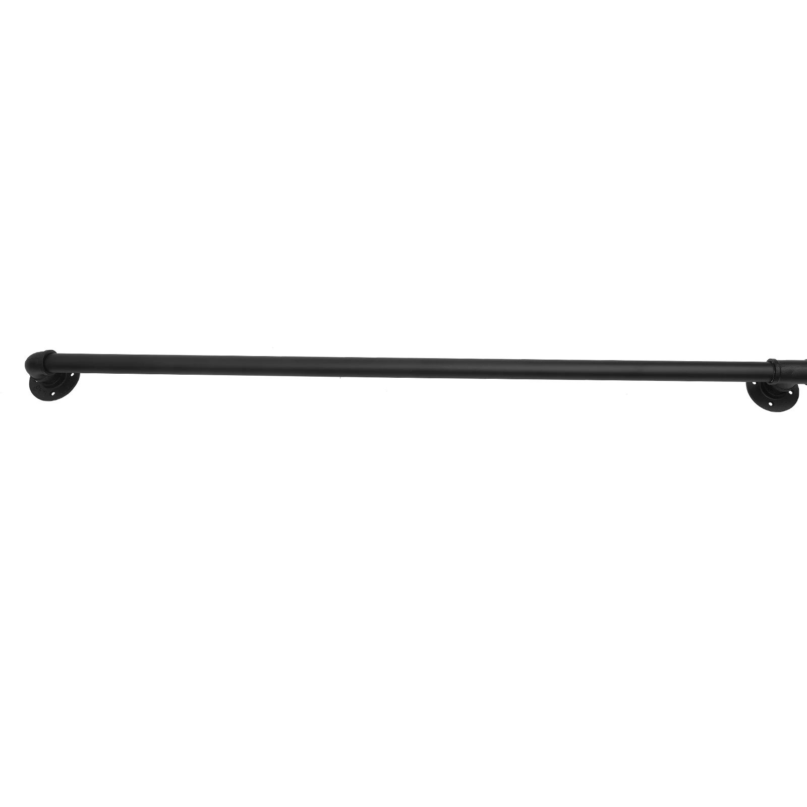 Wall-mounted Staircase Grab Pipe Handrail Metal Sturdy Load-Bearing Capacity Stair Handrails for Stairs (12/8 Feet 3 Sections)