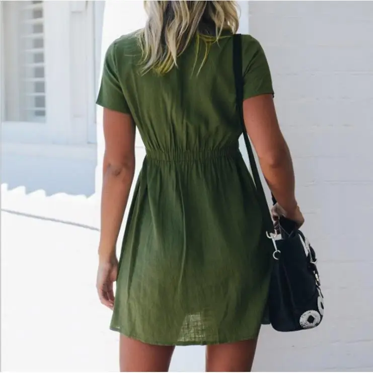 T-shirt ample décontracté d'été pour femmes Dr Lady Blouse Dres Tee-Quarter Sve Autre tissu Ciwalk Sle Autre 00% Mat...