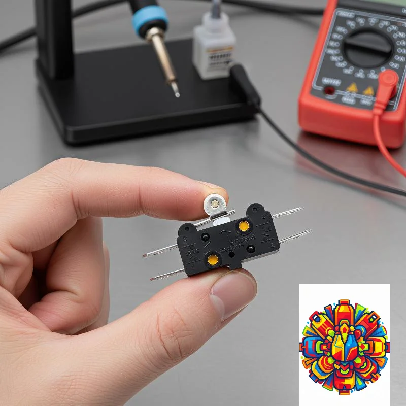 Micro Limit Switch 83106 W Roller Lever 5A 250V Certified Terminals Suitable for All Kinds of Home Appliances